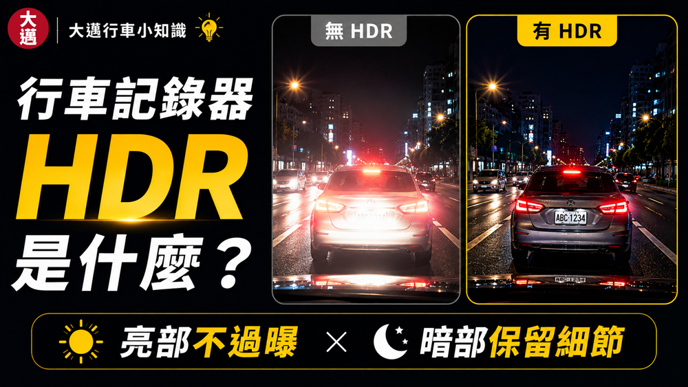 行車記錄器 Hdr 是什麼？